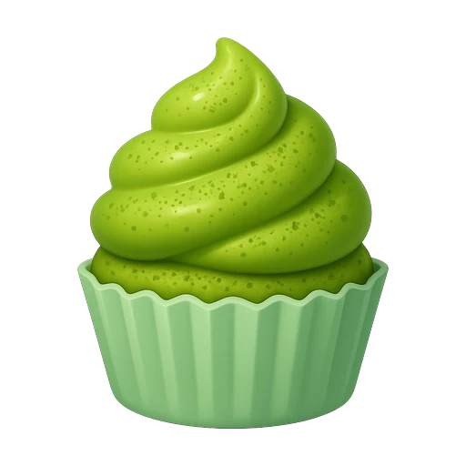 Matcha cupcake tile in 2048 Cupcakes